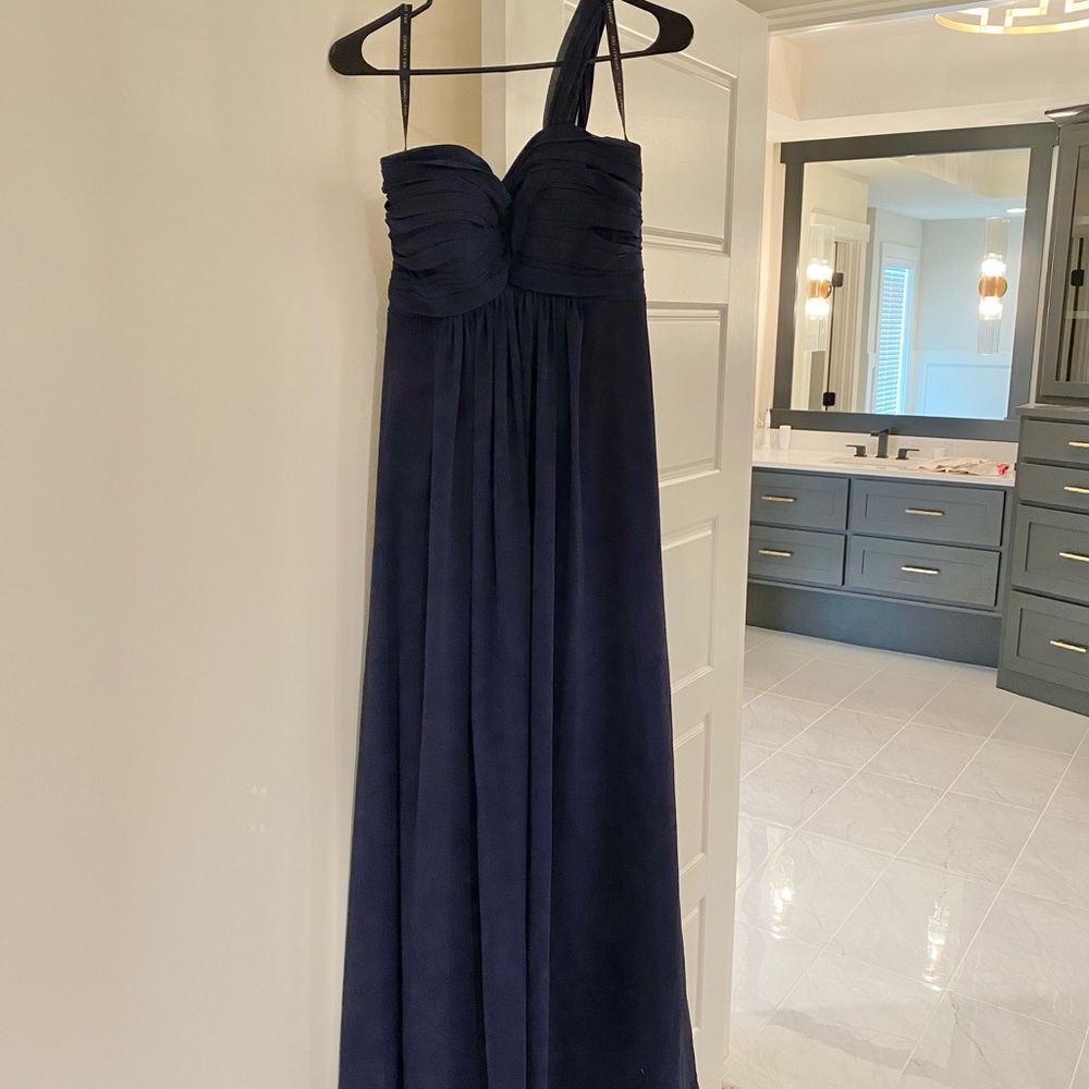 Bill Levkoff Bridesmaid Dress - Midnight Navy